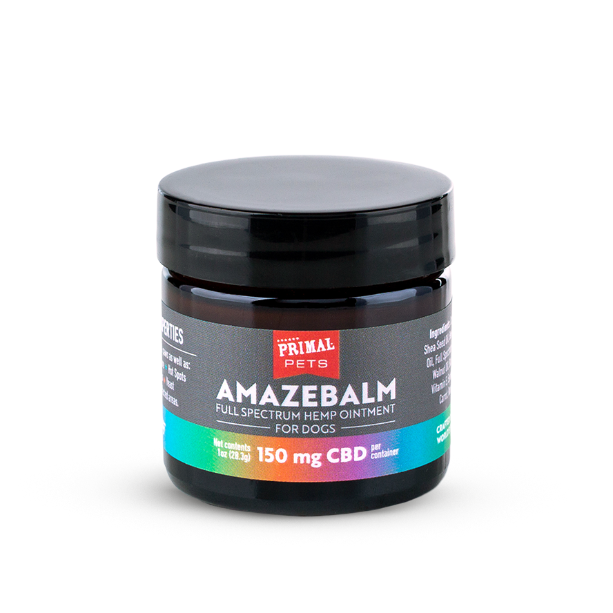AmazeBalm Hemp Ointment for Dogs <br> Dogs - 150mg CBD per container